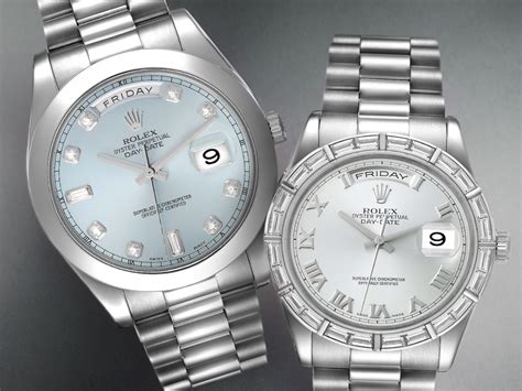 rolex day date bianco|rolex day date platinum.